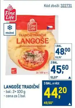 Makro Langoše tradiční nabídka
