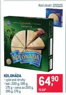 Makro Kolonáda nabídka