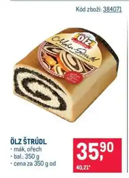 Makro Ölz štrúdl nabídka