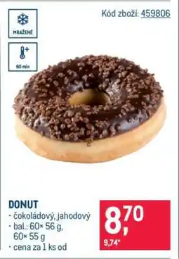 Makro Donut nabídka