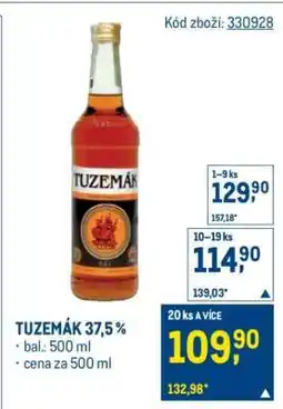 Makro Tuzemák 37,5 % nabídka