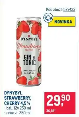 Makro DYNYBYL STRAWBERRY, CHERRY 4,5% nabídka
