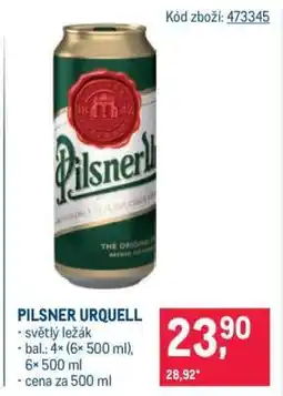 Makro Pilsner Urquell nabídka