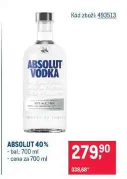 Makro Absolut 40 % nabídka