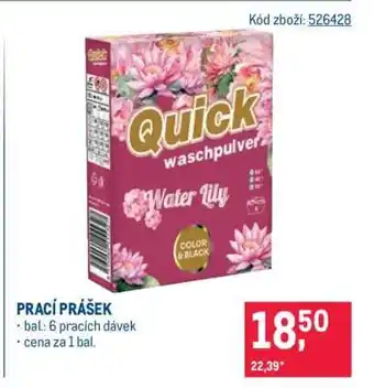 Makro Prací prášek nabídka