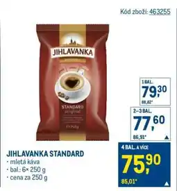 Makro Jihlavanka Standard nabídka