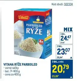 Makro Vitana rýže parboiled nabídka