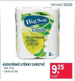 Makro Kuchyňské utěrky 2vrstvé nabídka