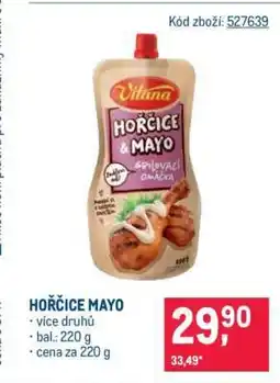 Makro HOŘČICE MAYO nabídka