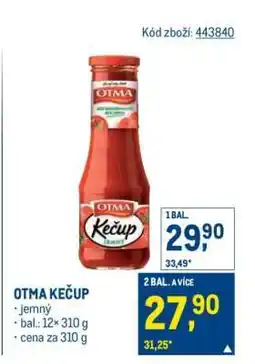 Makro OTMA Kečup nabídka