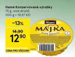 Tesco Hamé Konzervované výrobky nabídka