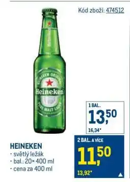Makro Heineken nabídka