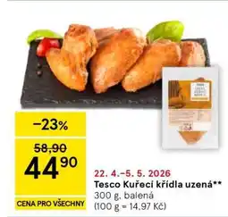 Tesco Tesco Kuřecí křídla uzená nabídka