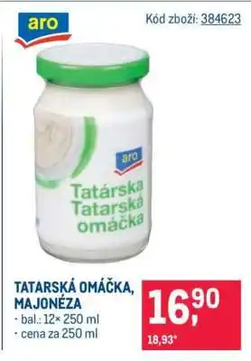 Makro Tatarská omáčka, Majonéza nabídka