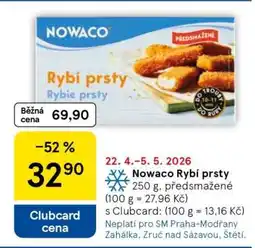 Tesco Nowaco Rybí prsty nabídka