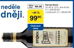 Tesco Fernet Stock nabídka
