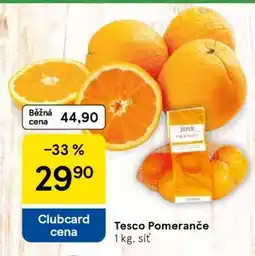 Tesco Tesco Pomeranče nabídka