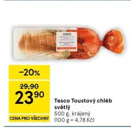Tesco Tesco Toustový chléb světlý nabídka