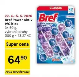Tesco Bref Power Aktiv WC blok nabídka