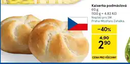 Tesco Kaiserka podmáslová nabídka