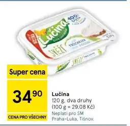 Tesco Lučina nabídka
