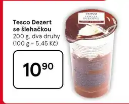Tesco Tesco Dezert se šlehačkou nabídka