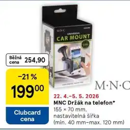 Tesco MNC Držák na telefon nabídka