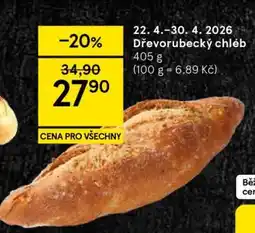 Tesco DŘEVORUBECKÝ CHLÉB nabídka