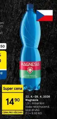 Tesco Magnesia nabídka