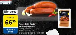 Tesco Tesco Grill Master Grilovací klobásy nabídka