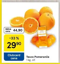 Tesco Tesco Pomeranče nabídka