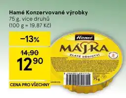 Tesco Hamé Konzervované výrobky nabídka