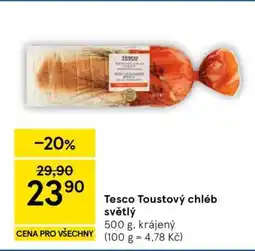 Tesco Tesco Toustový chléb světlý nabídka