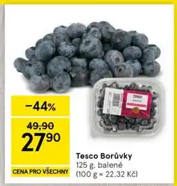 Tesco Tesco Borůvky nabídka