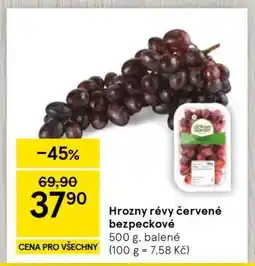 Tesco Hrozny révy červené bezpeckové nabídka