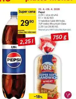 Tesco Pepsi nabídka