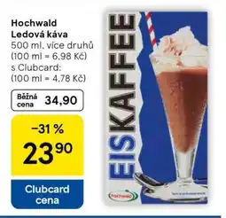 Tesco HOCHWALD ledová káva nabídka