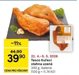 Tesco Tesco Kuřecí stehna uzená nabídka