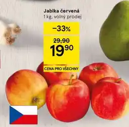 Tesco Jablka červená nabídka