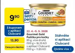Tesco Gourmet Gold Paštika pro kočky nabídka
