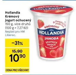 Tesco Hollandia Krémový Jogurt ochucený nabídka