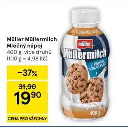 Tesco MÜLLER MÜLLERMILCH Mléčný nápoj nabídka