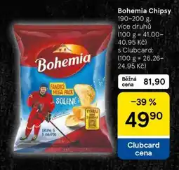 Tesco BOHEMIA CHIPSY nabídka