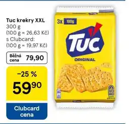 Tesco Tuc krekry XXL nabídka