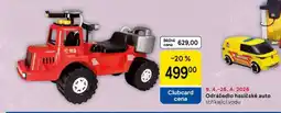 Tesco Odrážedlo hasičské auto nabídka