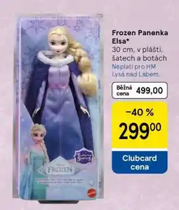 Tesco Frozen Panenka Elsa nabídka