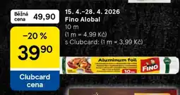 Tesco Fino Alobal nabídka