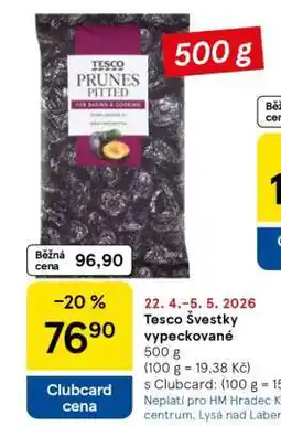 Tesco Tesco Švestky vypeckované nabídka