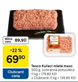 Tesco Tesco Kuřecí mleté maso nabídka