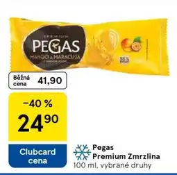 Tesco Pegas Premium Zmrzlina nabídka